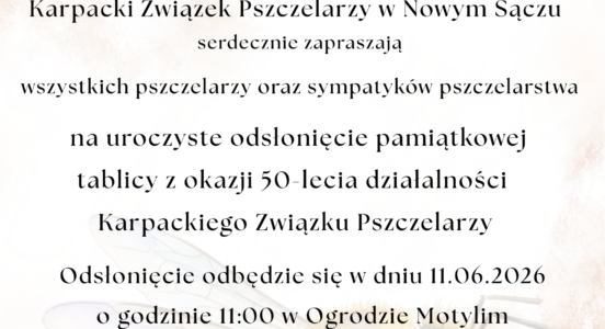 Obchody jubileuszu 50-lecia Karpackiego Związku Pszczelarzy