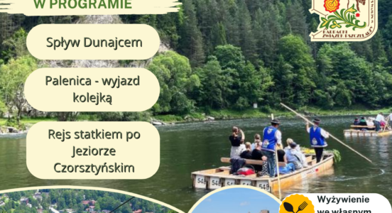 Zapisy na Spływ Dunajcem – 12.09.2026