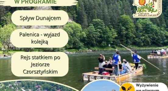 Zapisy na Spływ Dunajcem – 12.09.2026
