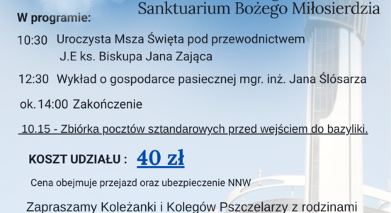 II Wojewódzka Pielgrzymka Pszczelarzy do Łagiewnik